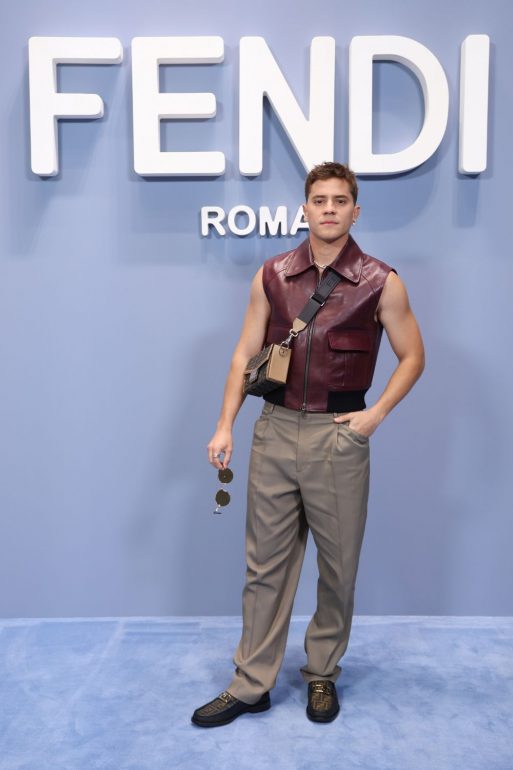 Brazilian actor André Lamoglia. Runway: FENDI and Its Men’s Spring/Summer 2023 Collection Fendi Men’s Spring/Summer 2023 Collection