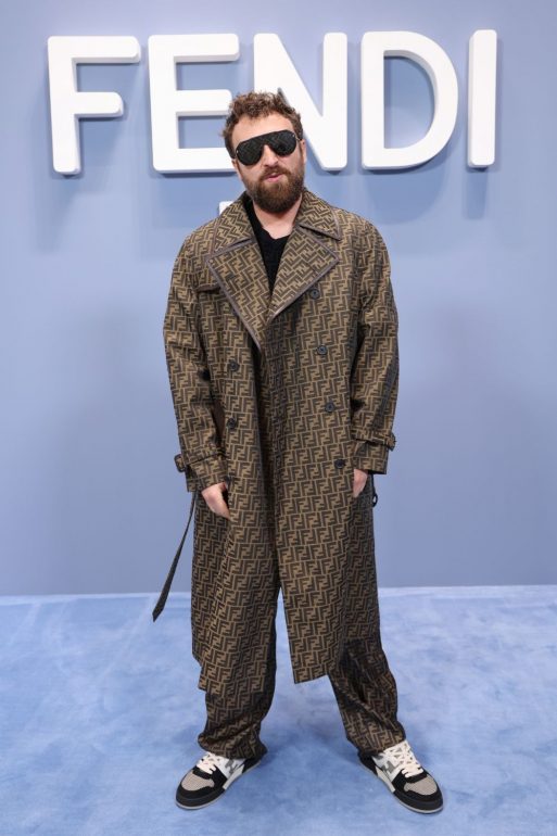 The Italian singer Dargen D’Amico. Runway: FENDI and Its Men’s Spring/Summer 2023 Collection Fendi Men’s Spring/Summer 2023 Collection