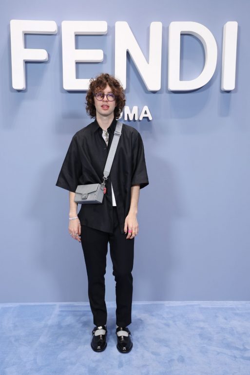 Lucas Jagger – son of iconic British rock legend Mick Jagger. Runway: FENDI and Its Men’s Spring/Summer 2023 Collection Fendi Men’s Spring/Summer 2023 Collection