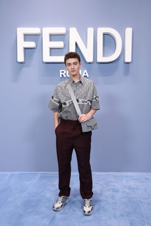 The American Actor Noah Schnapp. Runway: FENDI and Its Men’s Spring/Summer 2023 Collection Fendi Men’s Spring/Summer 2023 Collection
