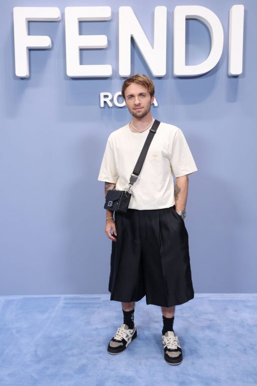 French YouTube Star and Gamer, Squeezie. Runway: FENDI and Its Men’s Spring/Summer 2023 Collection Fendi Men’s Spring/Summer 2023 Collection
